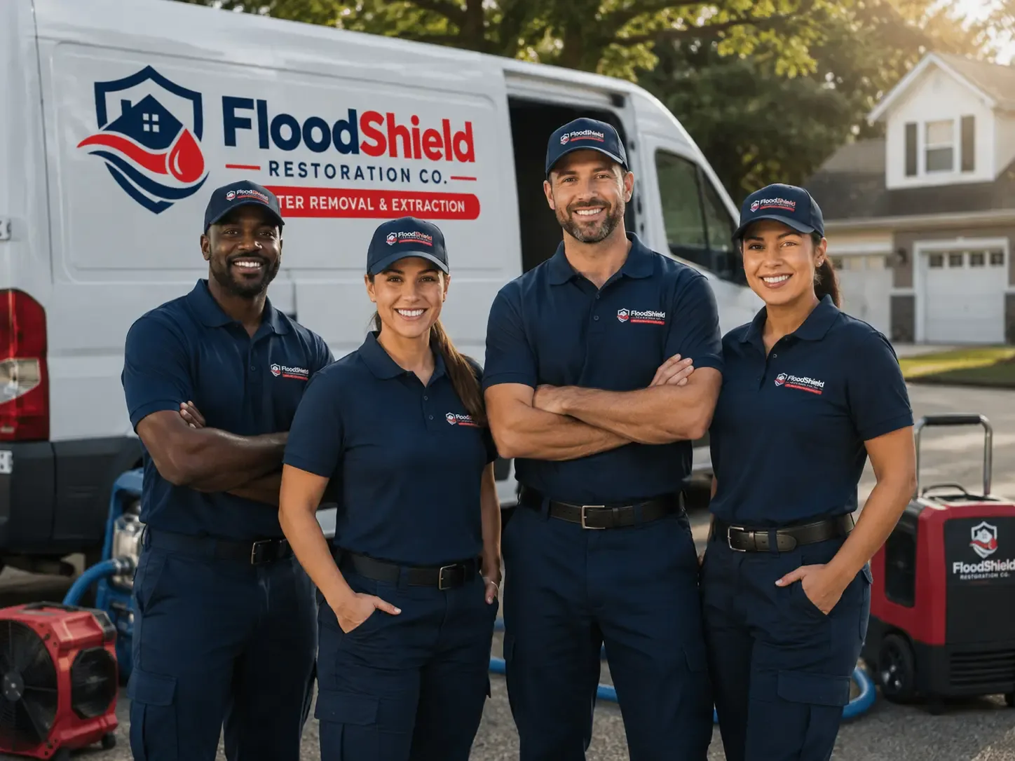 Flood Damage Restoration company in Onward, IN