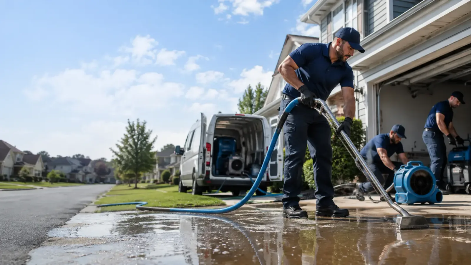 Flood Damage Restoration in Onward, IN